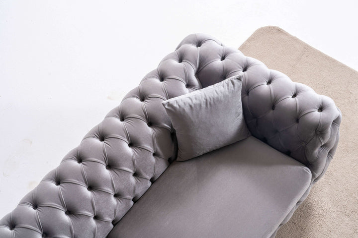 kilic Couchgarnitur 3-3-1 in Grau