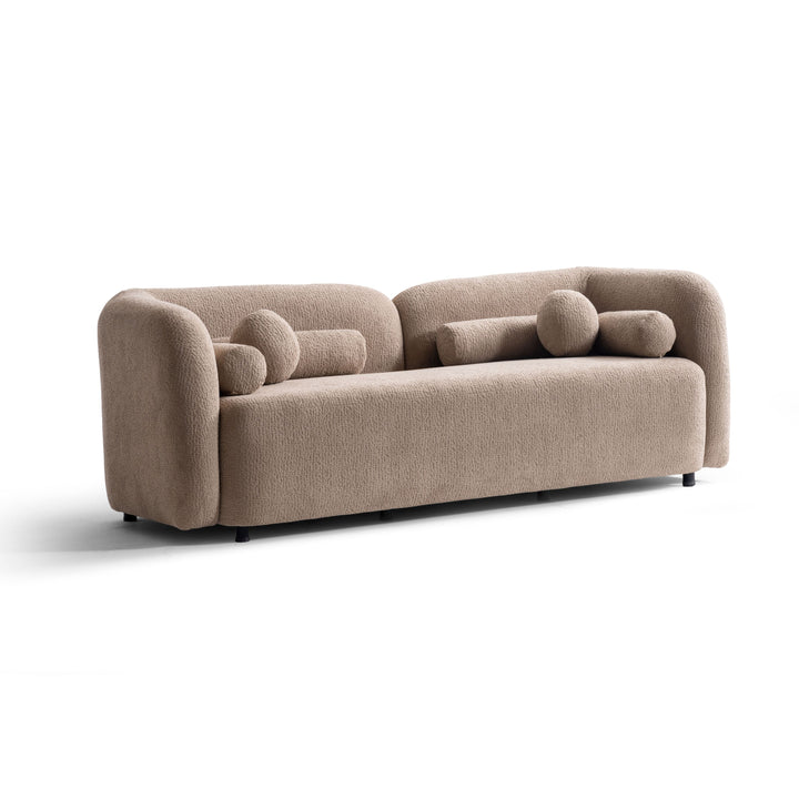 Sofagarnitur Luna 3-3-1 mit 12 Kissen – Modernes Sofa für Wohnzimmer