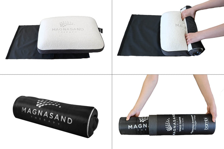 Bambi Magnasand Therapy Orthopädisches Nackenstützkissen -viscoelastisches Kissen