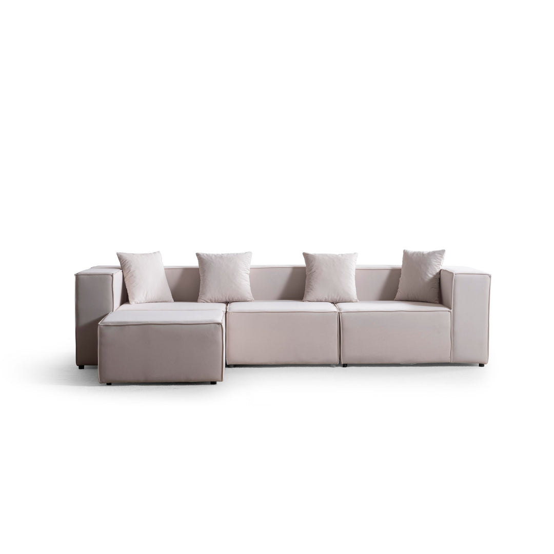 Ecksofa Modulmaster konfigurierbares Puzzle Garnitur