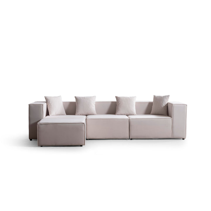 Ecksofa Modulmaster konfigurierbares Puzzle Garnitur