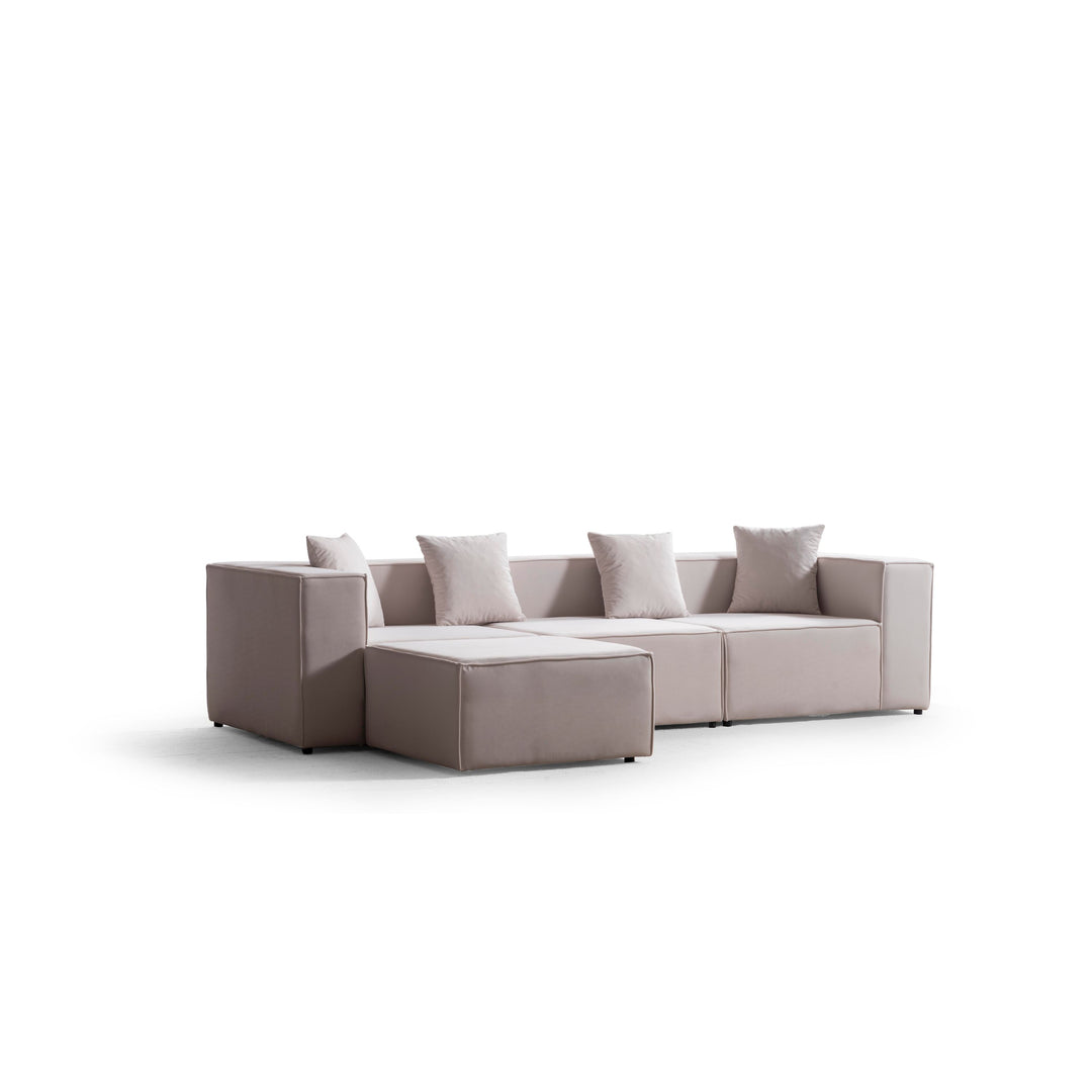Ecksofa Modulmaster konfigurierbares Puzzle Garnitur