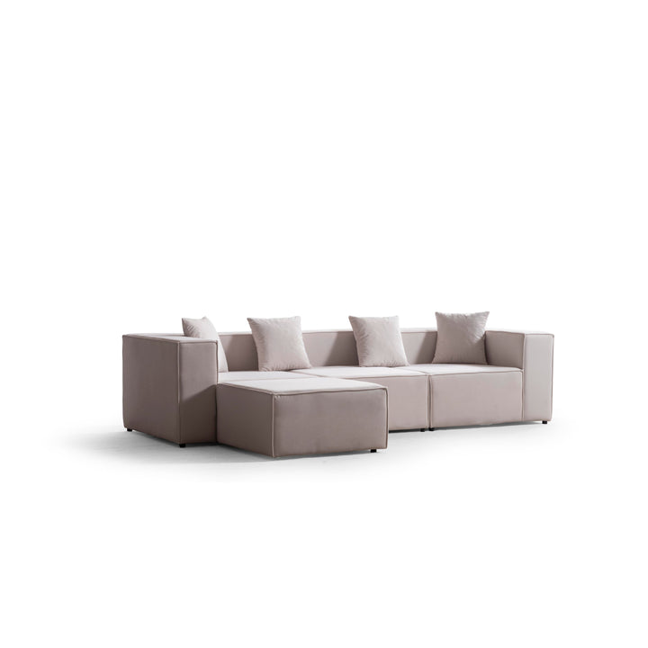 Ecksofa Modulmaster konfigurierbares Puzzle Garnitur