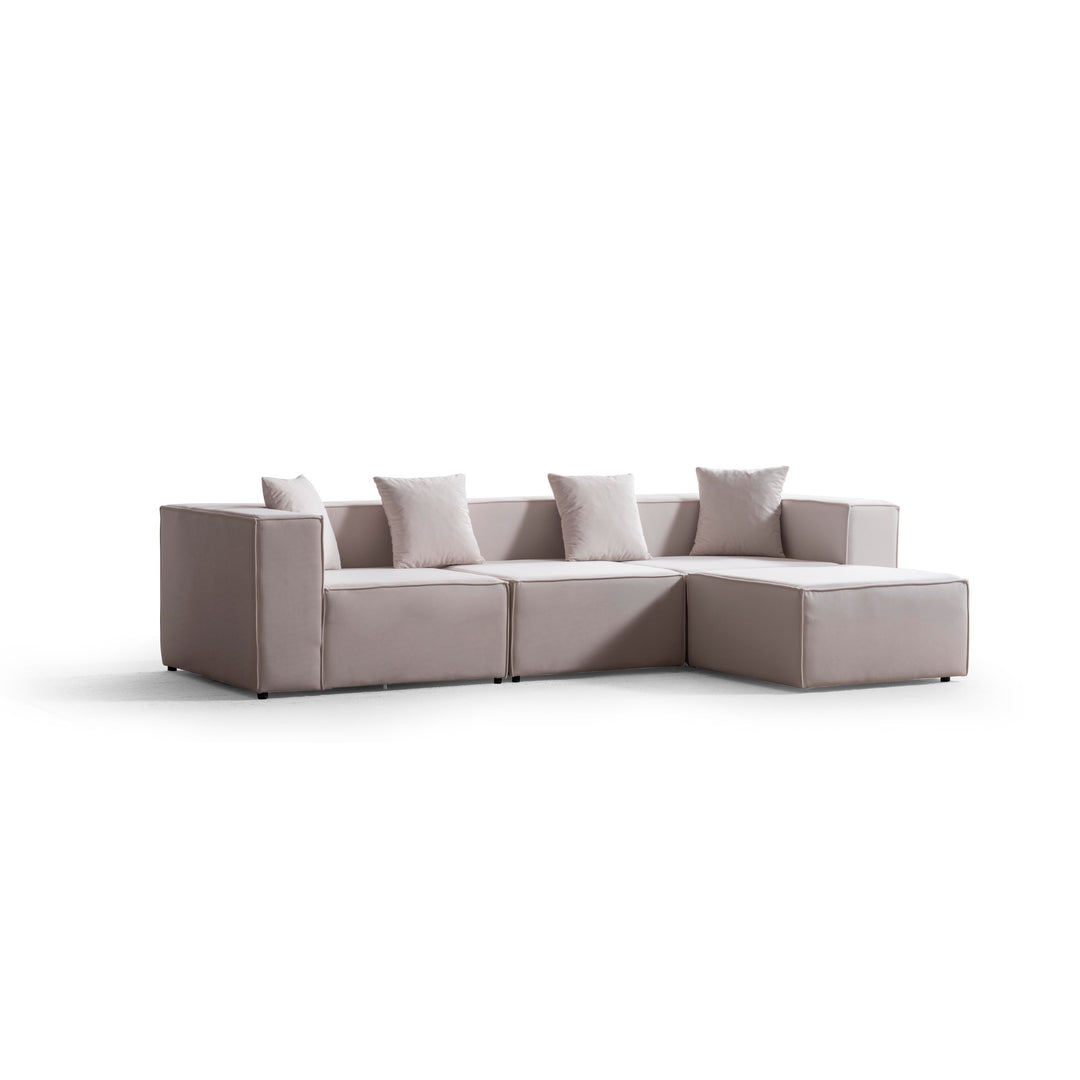 Ecksofa Modulmaster konfigurierbares Puzzle Garnitur