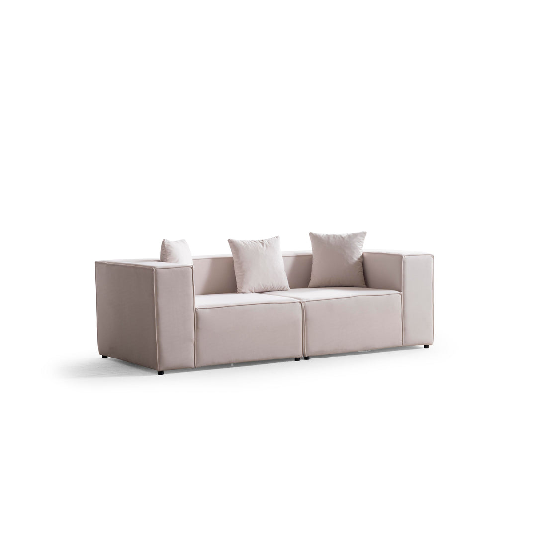 Ecksofa Modulmaster konfigurierbares Puzzle Garnitur