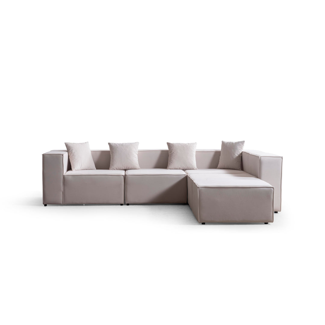 Ecksofa Modulmaster konfigurierbares Puzzle Garnitur