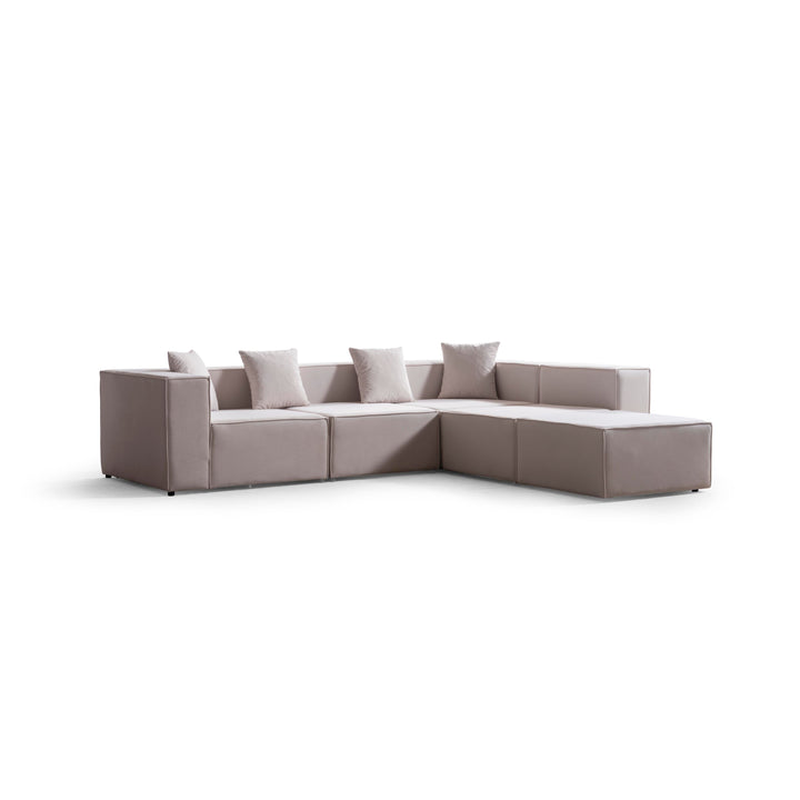 Ecksofa Modulmaster konfigurierbares Puzzle Garnitur