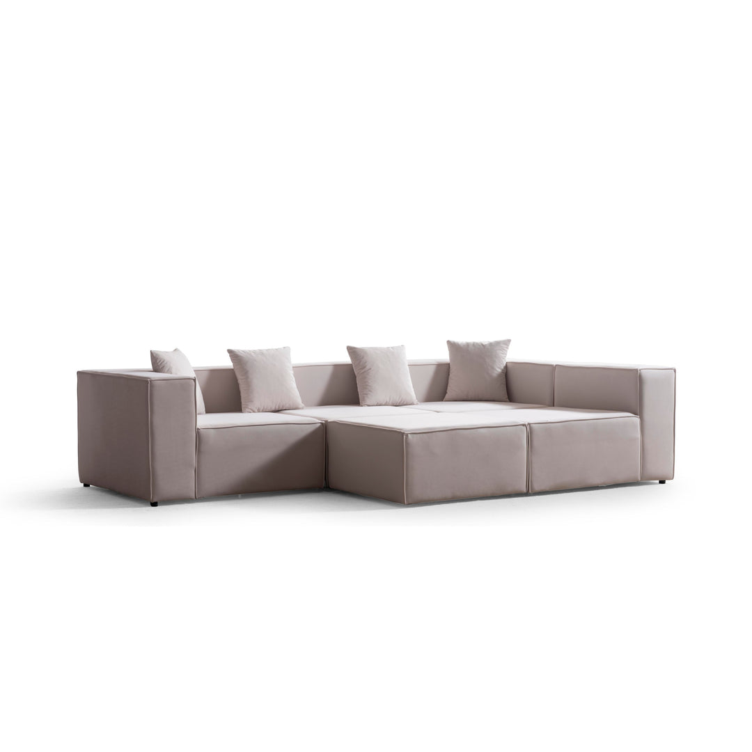Ecksofa Modulmaster konfigurierbares Puzzle Garnitur