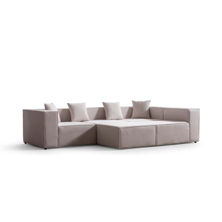 Ecksofa Modulmaster konfigurierbares Puzzle Garnitur