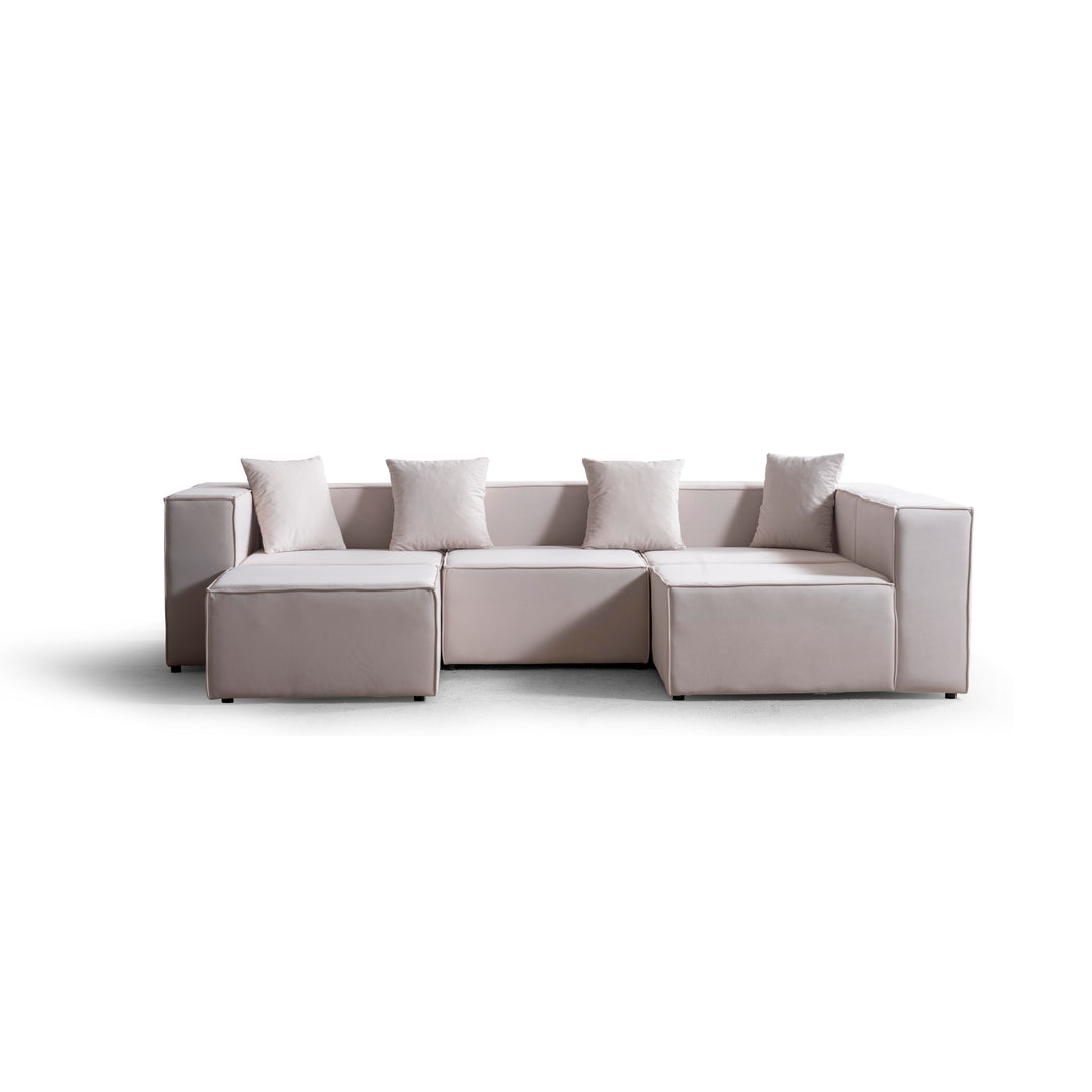 Ecksofa Modulmaster konfigurierbares Puzzle Garnitur