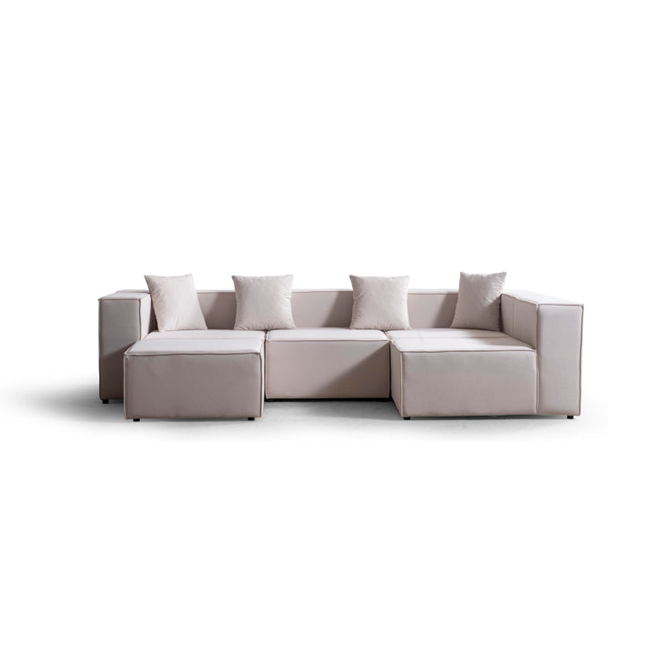 Ecksofa Modulmaster konfigurierbares Puzzle Garnitur