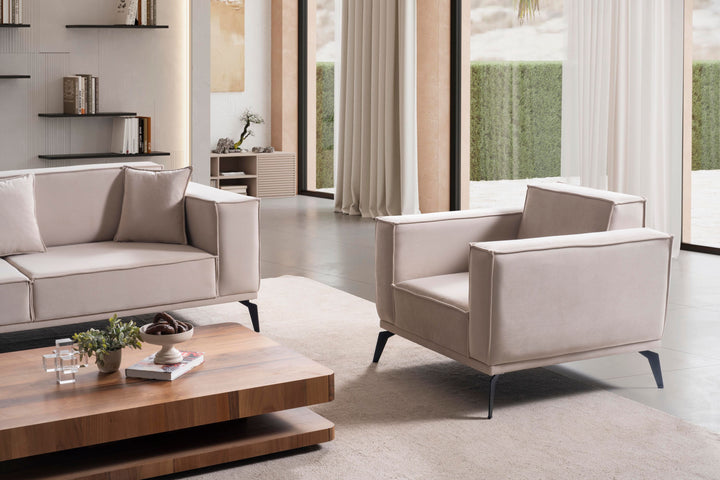 Pera Polstergarnitur 3-3-1 – Komfortables Sofa-Set mit Kissen - home bedden