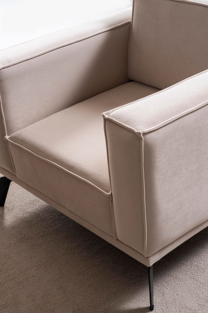 Pera Polstergarnitur 3-3-1 – Komfortables Sofa-Set mit Kissen - home bedden