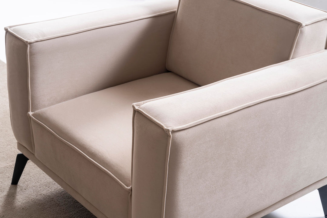 Pera Polstergarnitur 3-3-1 – Komfortables Sofa-Set mit Kissen - home bedden
