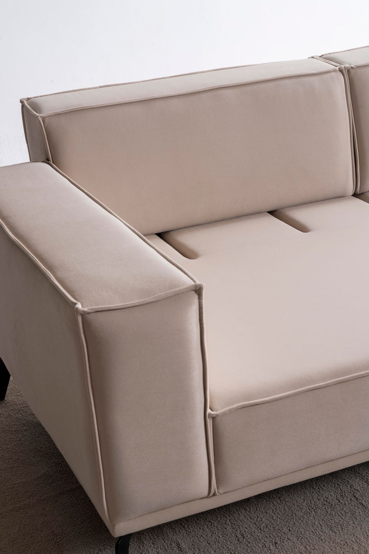 Pera Polstergarnitur 3-3-1 – Komfortables Sofa-Set mit Kissen - home bedden