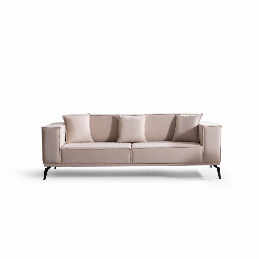Pera Polstergarnitur 3-3-1 – Komfortables Sofa-Set mit Kissen - home bedden