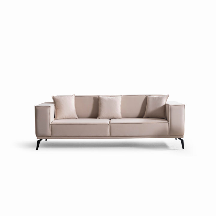 Pera Polstergarnitur 3-3-1 – Komfortables Sofa-Set mit Kissen - home bedden