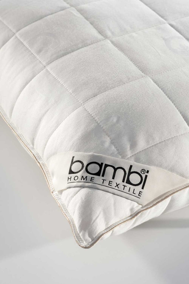 Bambi Baumwolle Kopfkissen 50 x 70 cm in Weiß