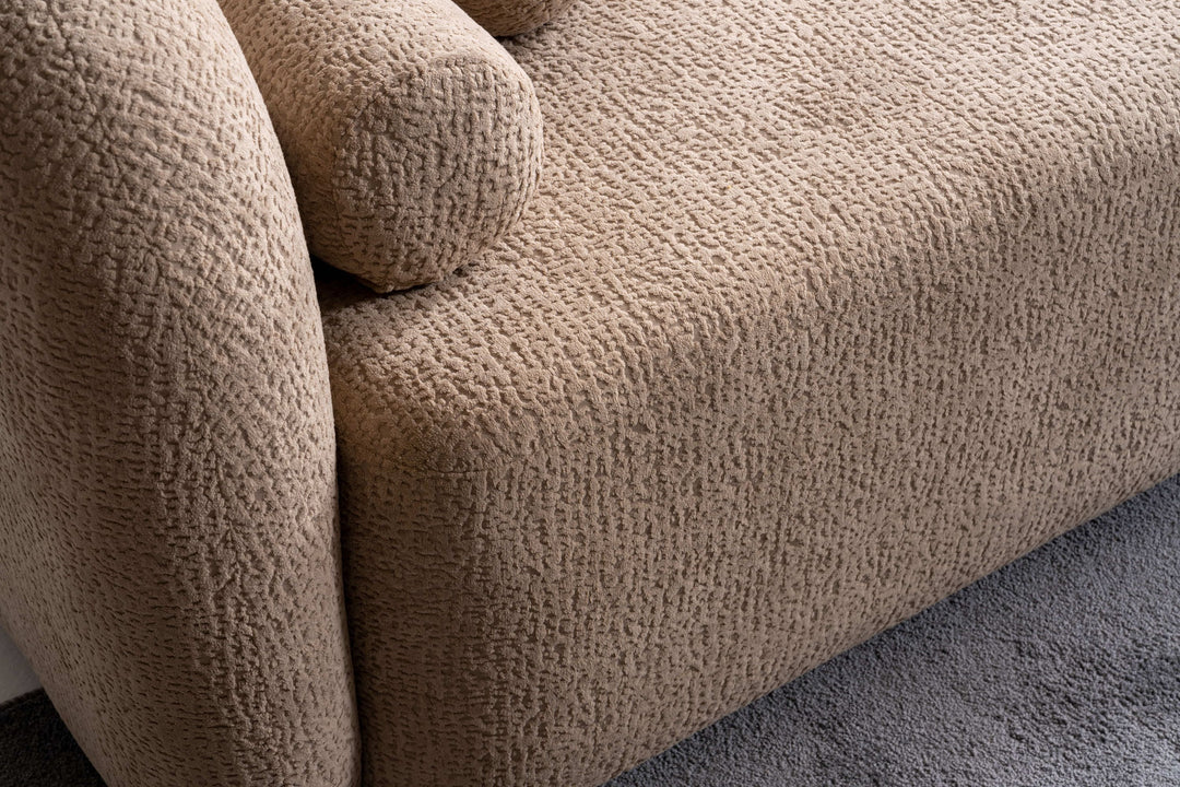 Sofagarnitur Luna 3-3-1 mit 12 Kissen – Modernes Sofa für Wohnzimmer