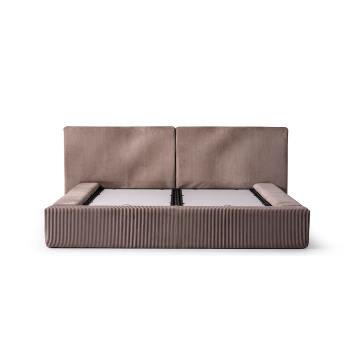 Loft Boxspringbett 180 x 200 cm – Eleganz, Komfort & Stauraum in Beige