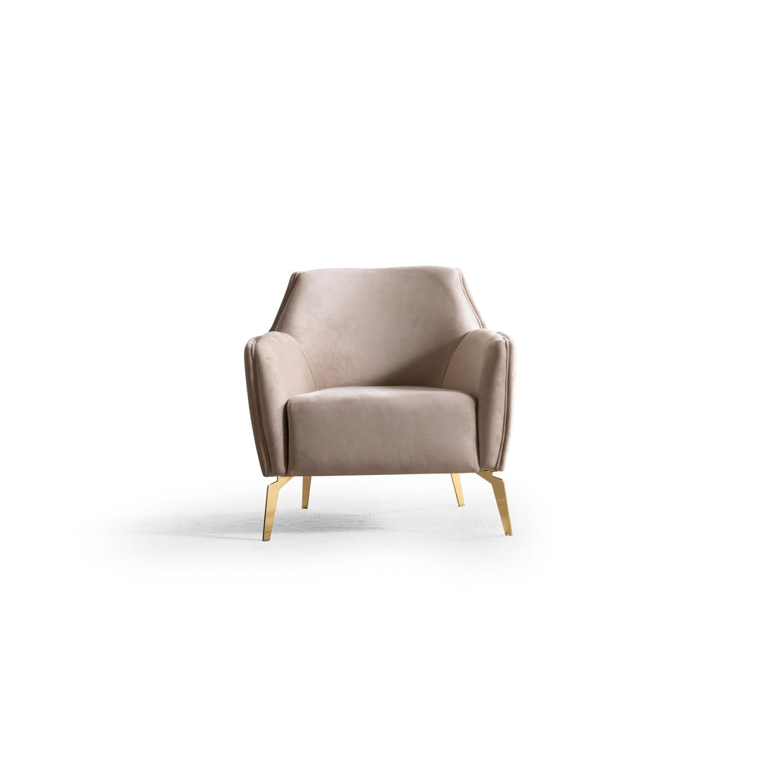 Paris Premium Couchgarnitur im eleganten 3-3-1 Design, beige - home bedden
