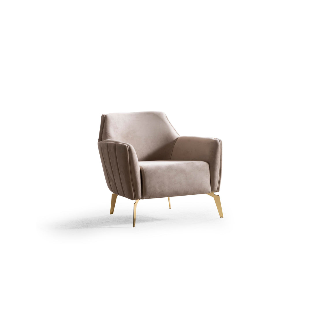 Paris Premium Couchgarnitur im eleganten 3-3-1 Design, beige - home bedden