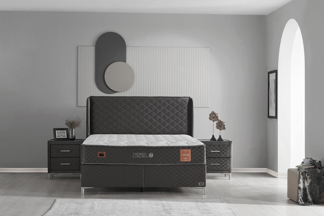 Bambi Bett Thermo Control, Boxspringbett mit Bettkasten