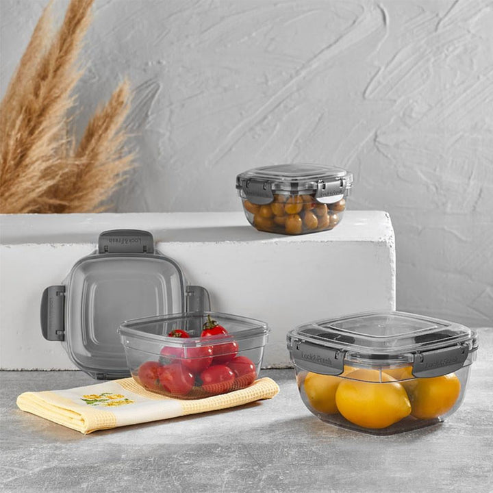 Özberk Aufbewahrungsdosen VIP Ahmet VP-022 modern BPA-frei 3er Set