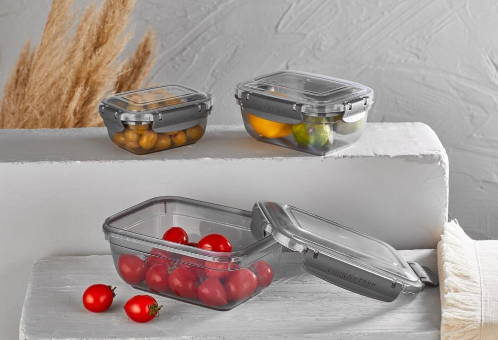 Özberk Aufbewahrungsdosen VIP Ahmet VP-022 modern BPA-frei 3er Set